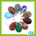 21mm agate beads semi precious stone round pendant for wholesale